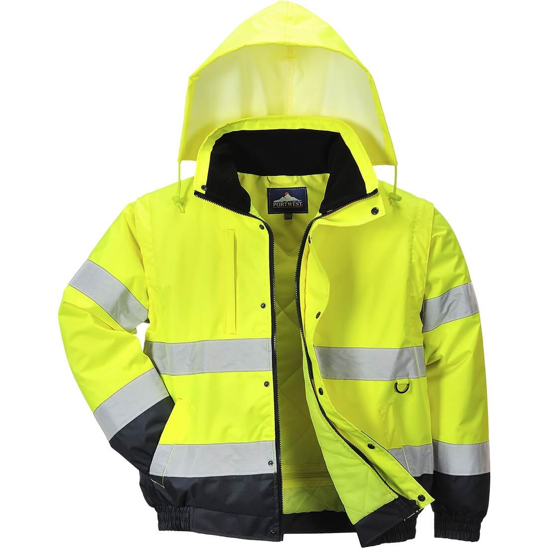 Jacheta 2in1 HiVis - Imbracaminte de protectie Jacheta 2in1 HiVis - Imbracaminte de protectie