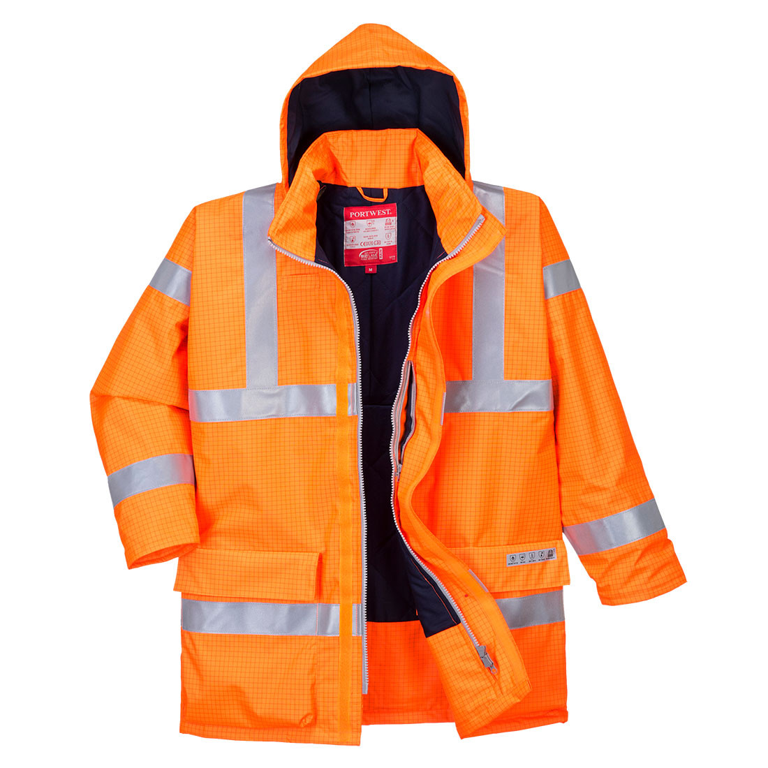 Jacheta Bizflame Rain HiVis, Ignifuga si Antistatica - Imbracaminte de protectie Jacheta Bizflame Rain HiVis, Ignifuga si Antistatica - Imbracaminte de protectie