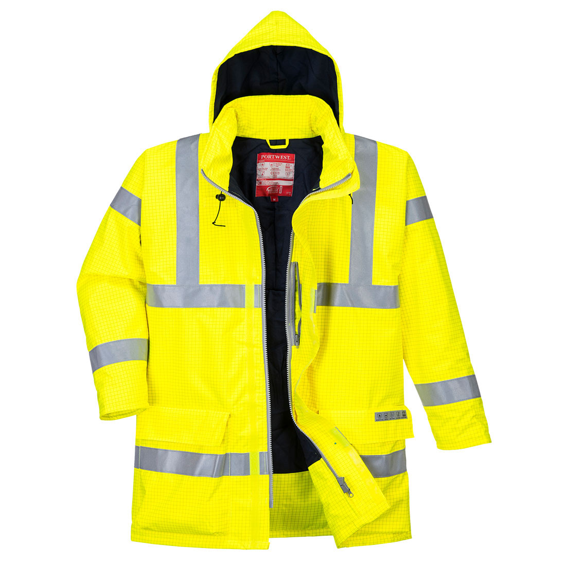 Jacheta Bizflame Rain HiVis, Ignifuga si Antistatica - Imbracaminte de protectie Jacheta Bizflame Rain HiVis, Ignifuga si Antistatica - Imbracaminte de protectie