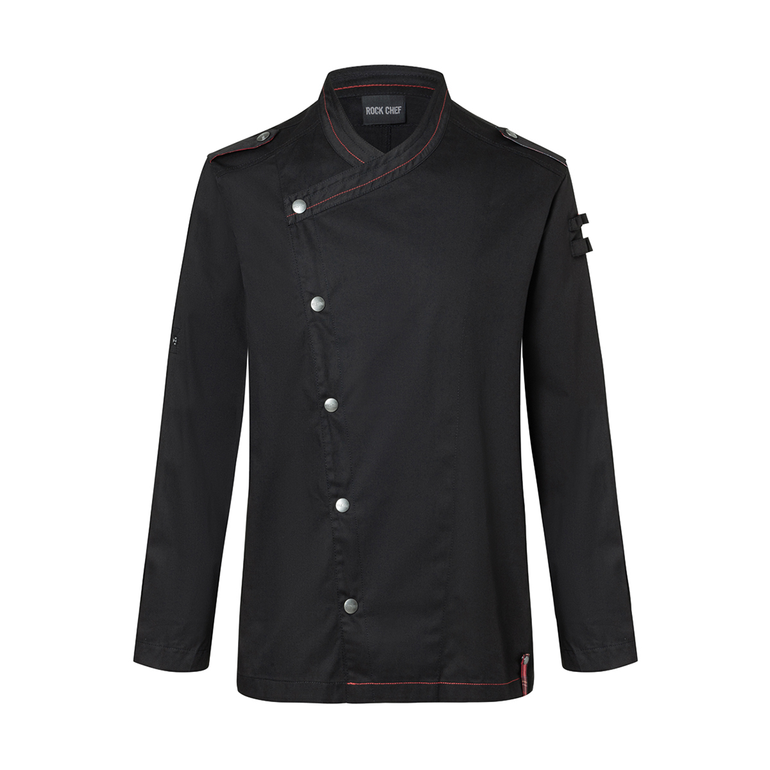Giacca da cuoco da uomo a maniche lunghe ROCK CHEF®-Stage 2 - Abbigliamento di protezione Giacca da cuoco da uomo a maniche lunghe ROCK CHEF®-Stage 2 - Abbigliamento di protezione