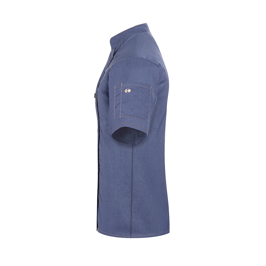 Veste de cuisine femme à manches courtes Jeans-Style - Les vêtements de protection