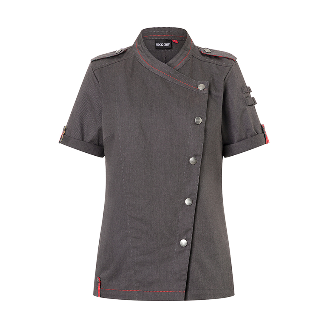 Jachetă bucatar damă Denim Style, ROCK CHEF® Stage2 M/S - Imbracaminte de protectie Jachetă bucatar damă Denim Style, ROCK CHEF® Stage2 M/S - Imbracaminte de protectie