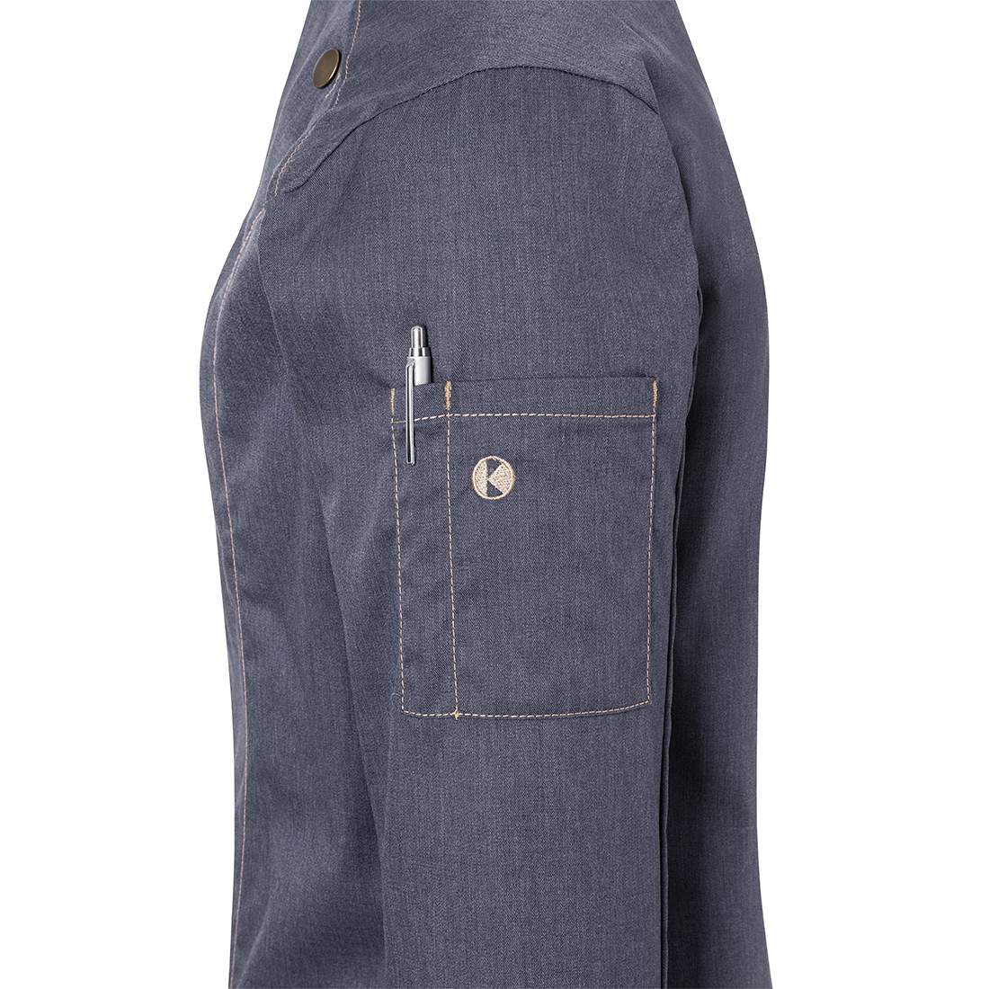 Ladies' Chef Jacket Jeans-Style - Safetywear