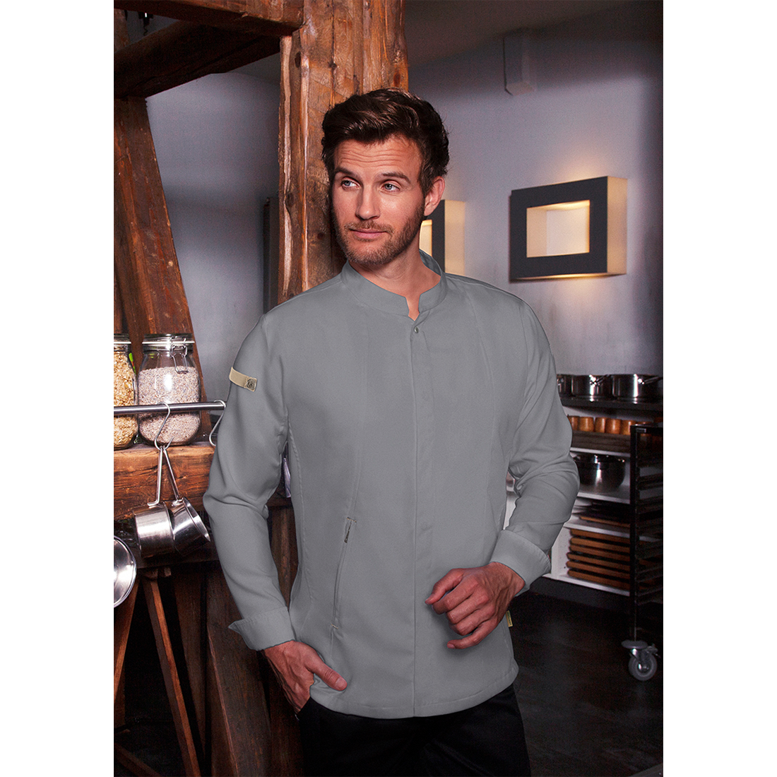 Tunica bucatar Green-Generation, cu maneca lunga - Imbracaminte de protectie