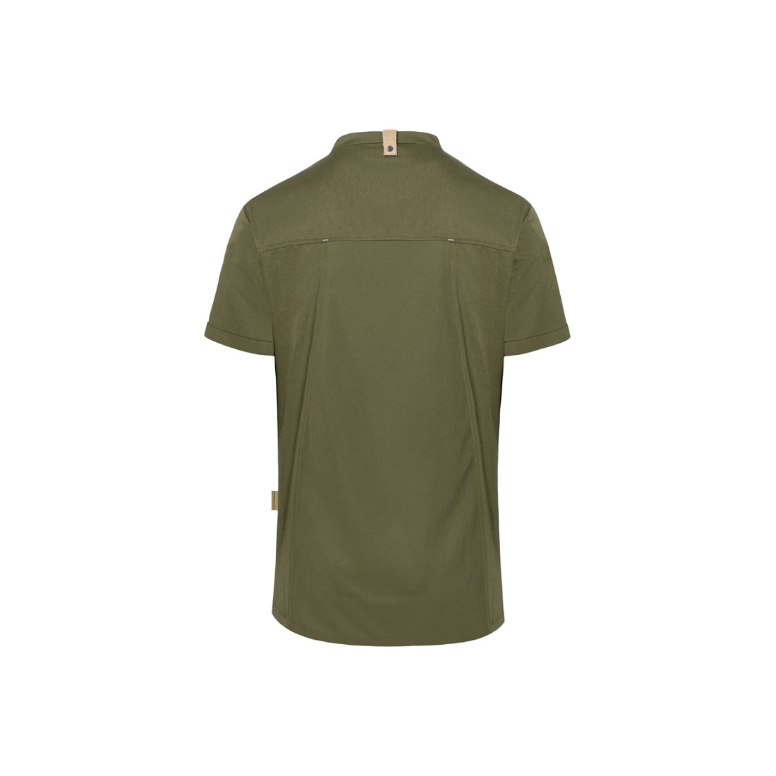 Short-Sleeve Chef Jacket Green-Generation, from Sustainable Material , 72% GRS Certified Recycled Polyester / 28% Conventional Cotton - Safetywear