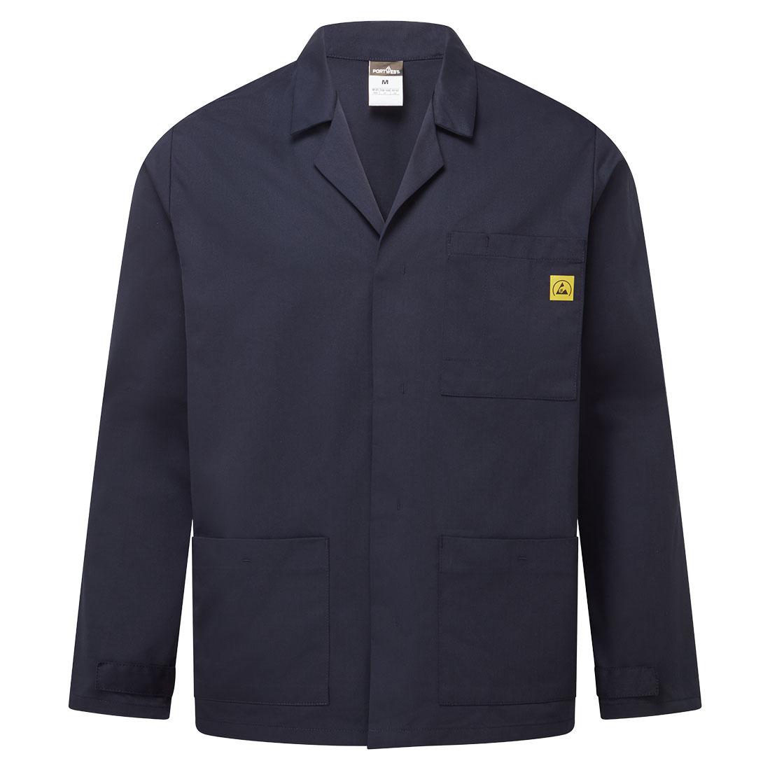 Chaqueta de laboratorio antiestatica ESD - Ropa de protección