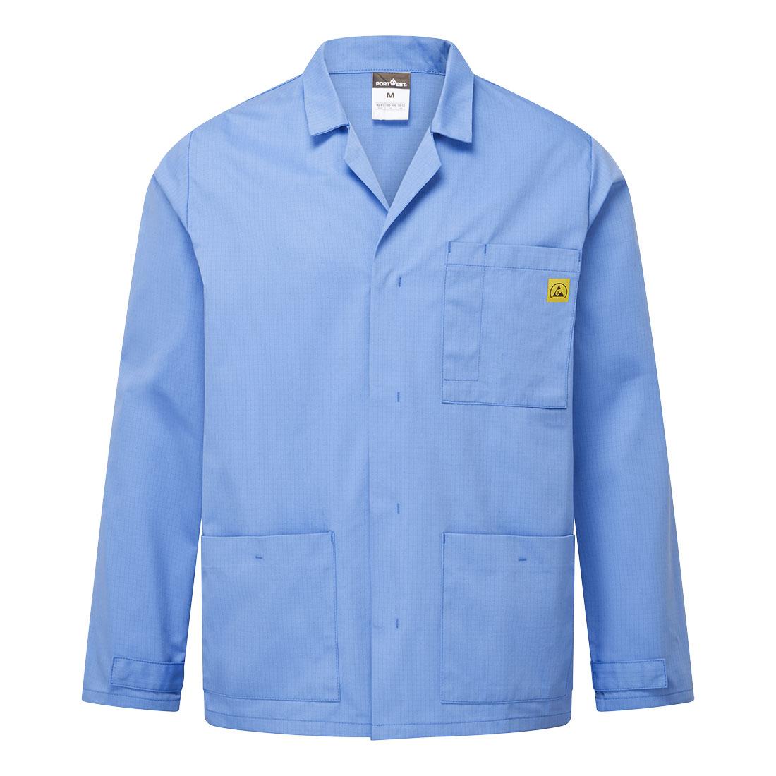 Chaqueta de laboratorio antiestatica ESD - Ropa de protección