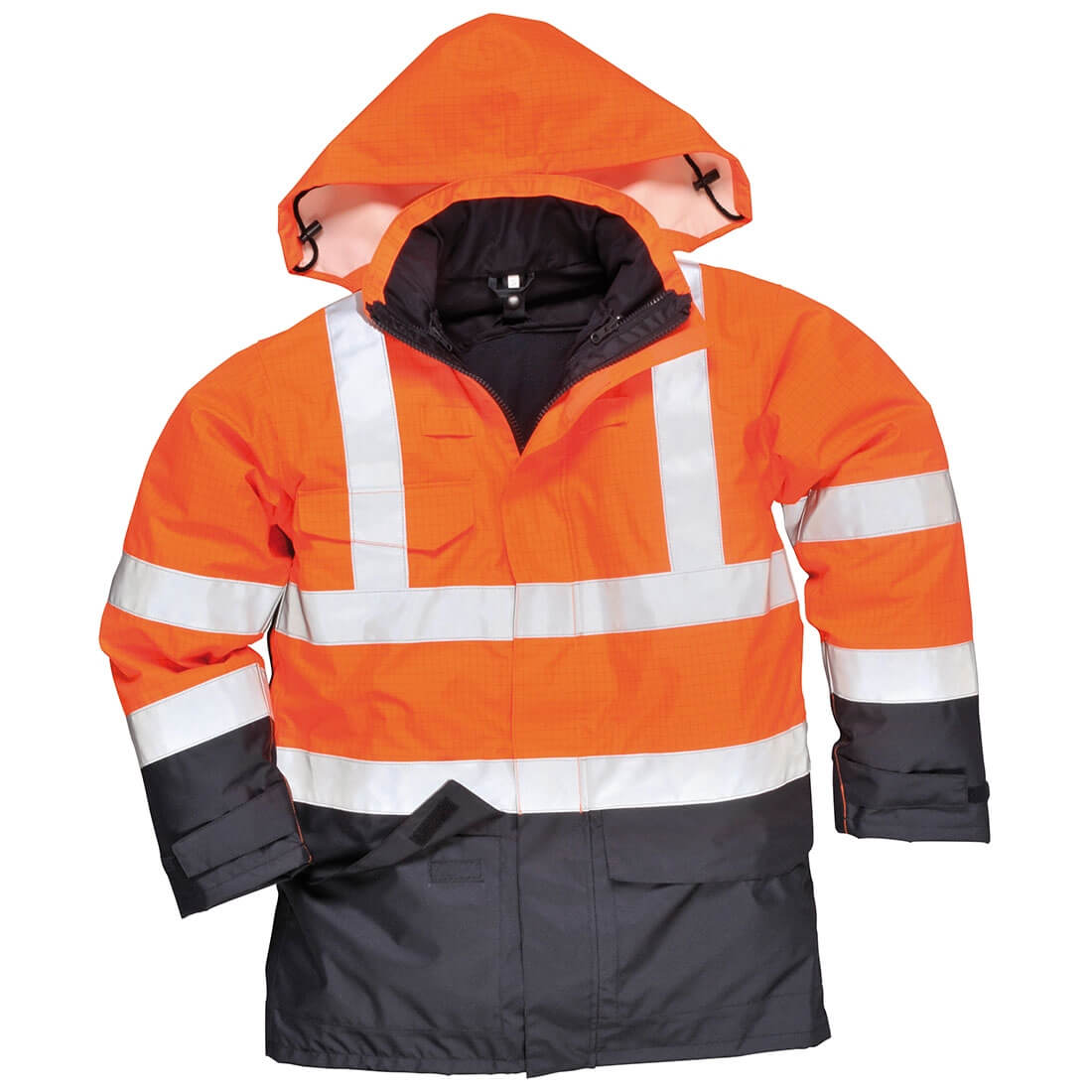 Bizflame Regen Warnschutz Multi-Norm Jacke - Arbeitskleidung