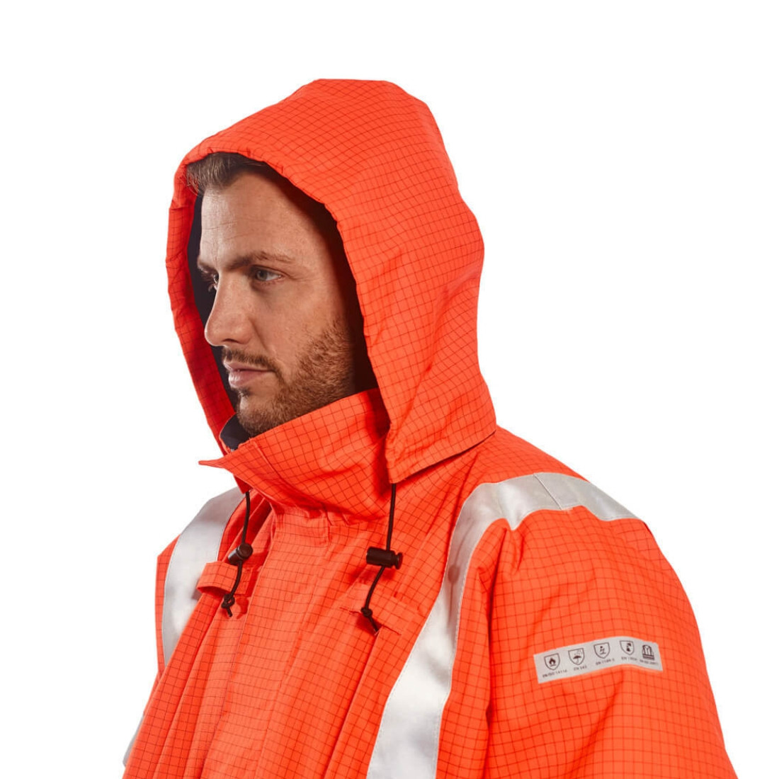 Jacheta de Ploaie Bizflame™ HiVis, Ignifuga si Antistatica - Imbracaminte de protectie Jacheta de Ploaie Bizflame™ HiVis, Ignifuga si Antistatica - Imbracaminte de protectie