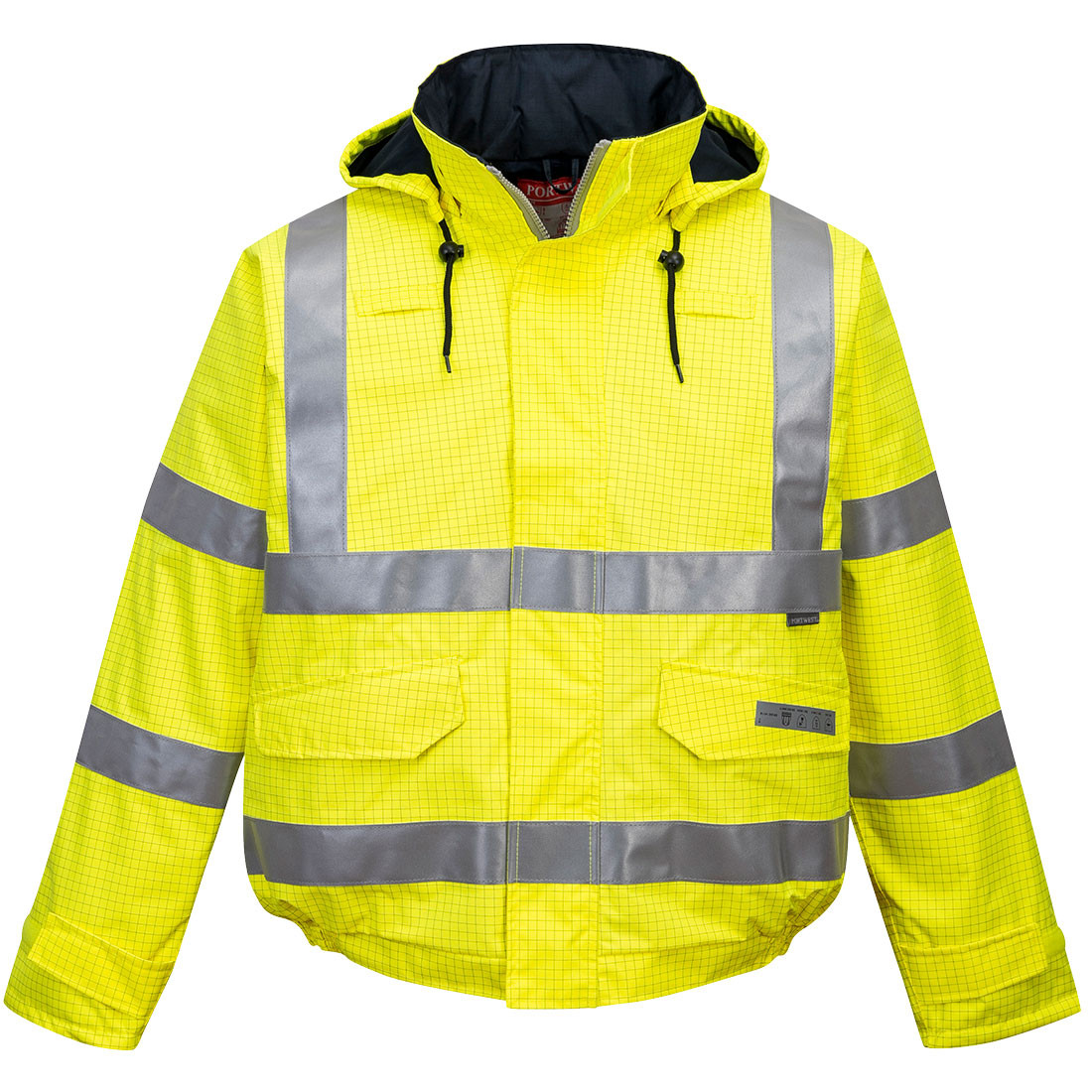 Jacheta de Ploaie Bizflame™ HiVis, Ignifuga si Antistatica - Imbracaminte de protectie Jacheta de Ploaie Bizflame™ HiVis, Ignifuga si Antistatica - Imbracaminte de protectie