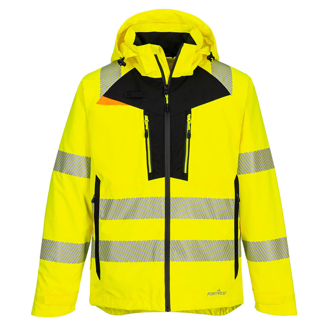 DX4 Warnschutz Regenjacke - Arbeitskleidung