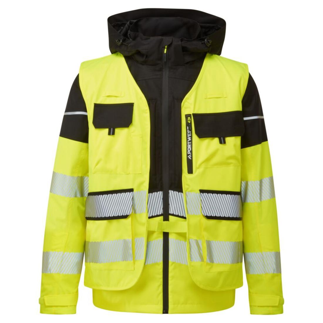 Ultimate Modular Hi-Vis 3-in-1 Rain Jacket - Safetywear