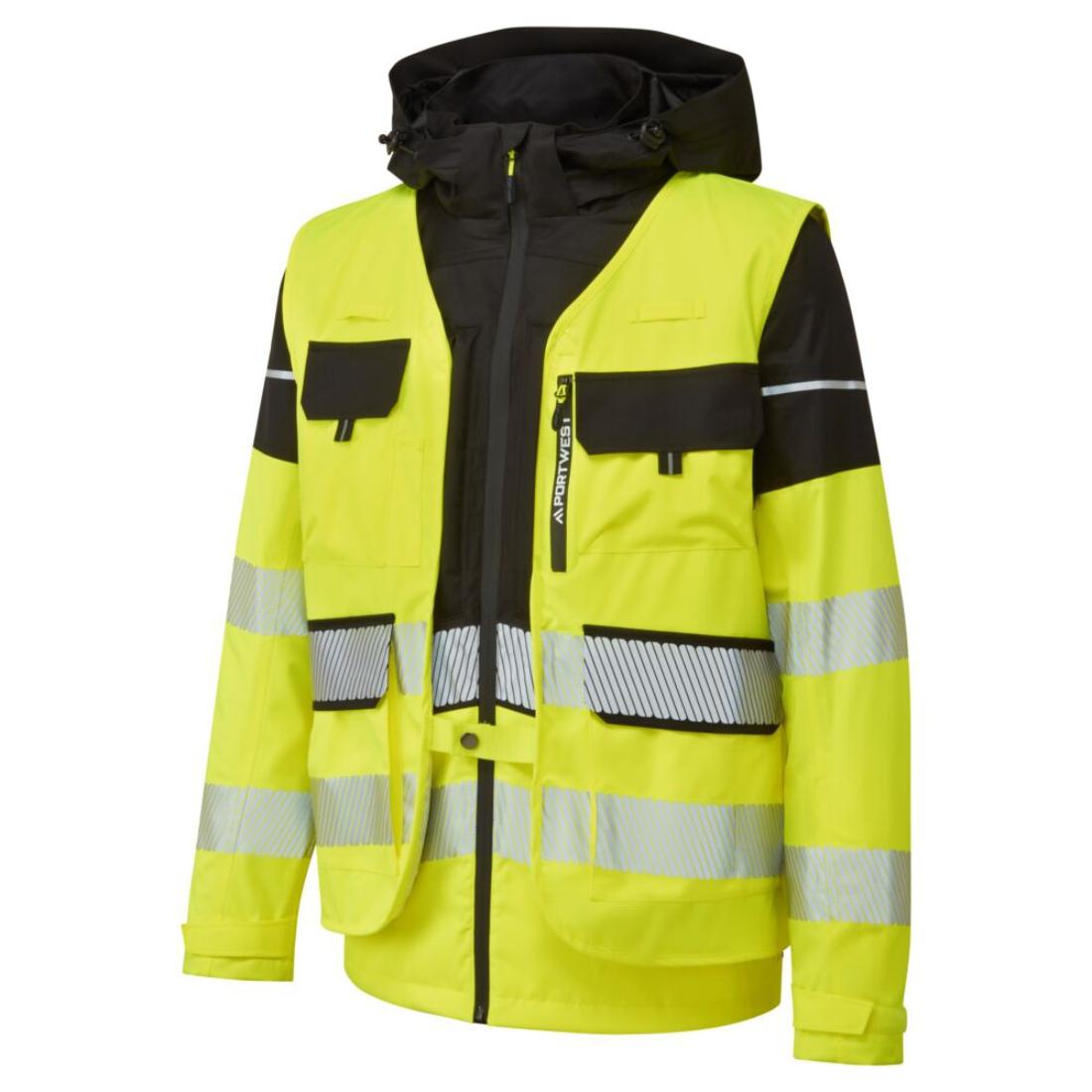 Ultimate Modular Hi-Vis 3-in-1 Rain Jacket - Safetywear