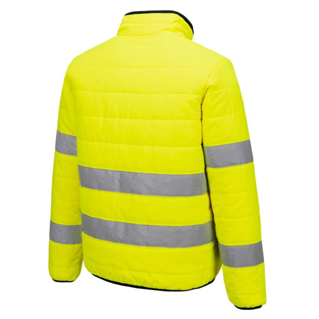 Hi-Vis Baffle Jacket - Safetywear