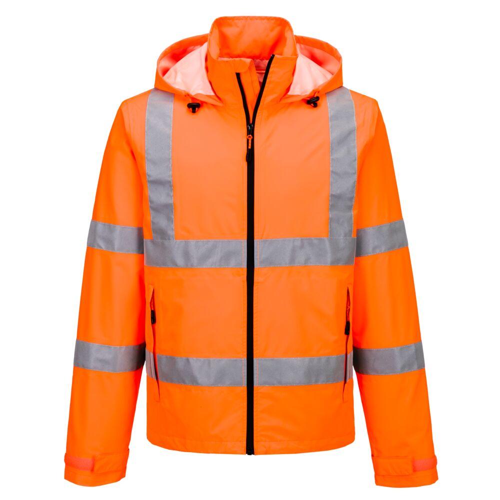 Hi-Vis Lightweight Packable Jacket - Safetywear