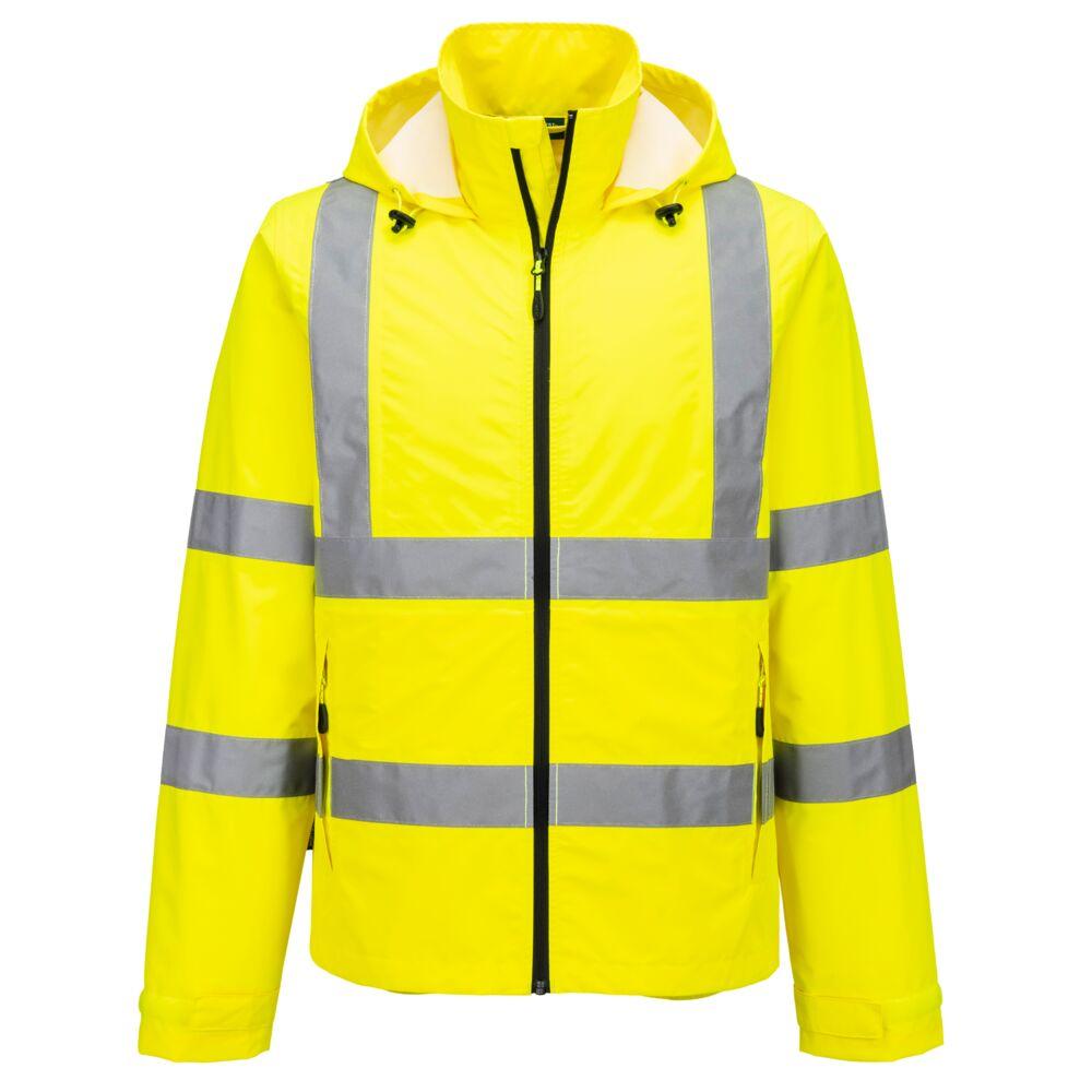 Hi-Vis Lightweight Packable Jacket - Safetywear