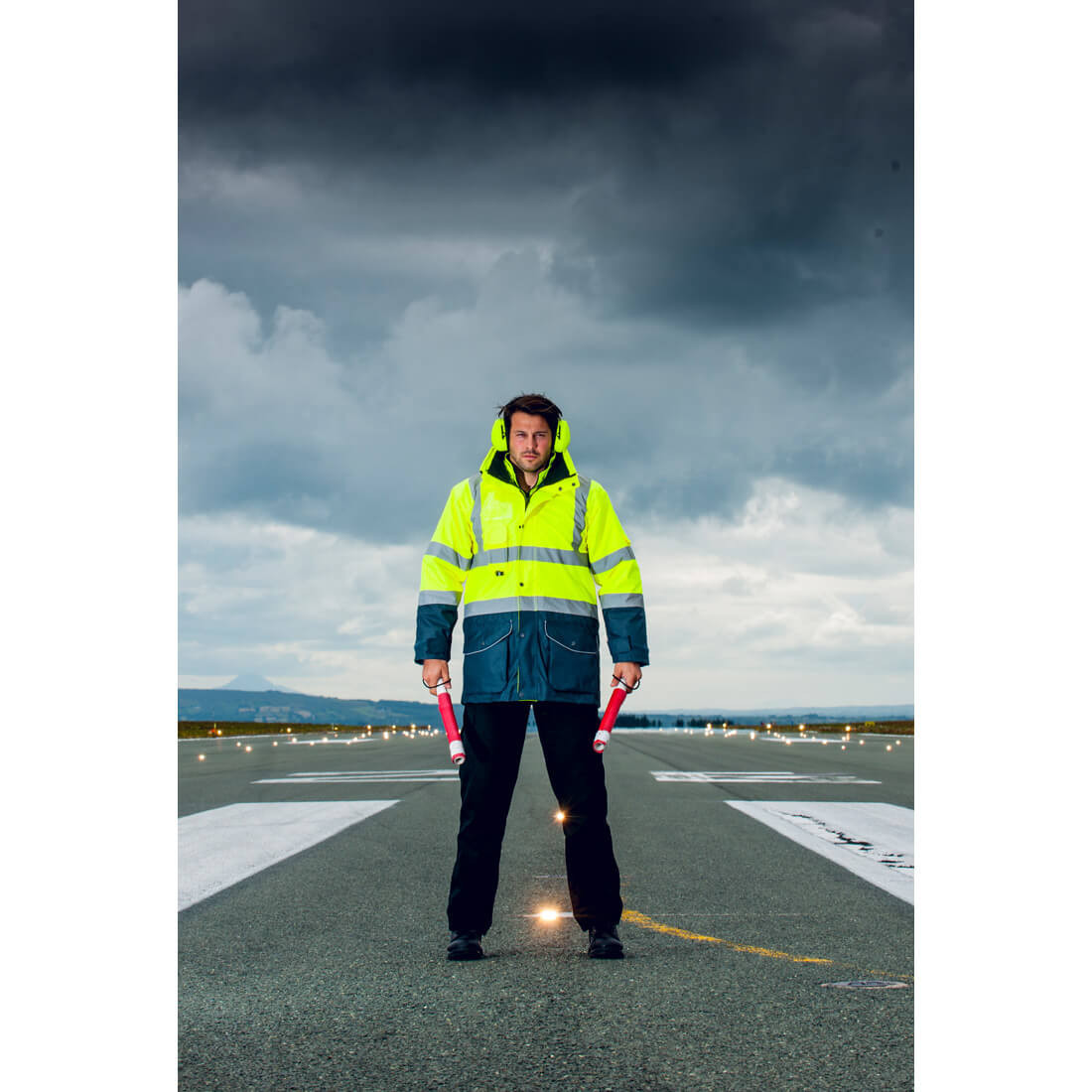 Jacheta HiVis Contrast Trafic 7in1 - Imbracaminte de protectie Jacheta HiVis Contrast Trafic 7in1 - Imbracaminte de protectie