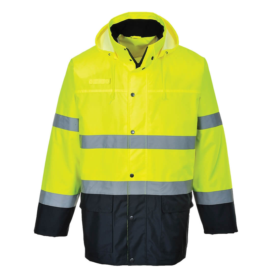 Leichte zweifarbige Verkehrs-Jacke - Arbeitskleidung