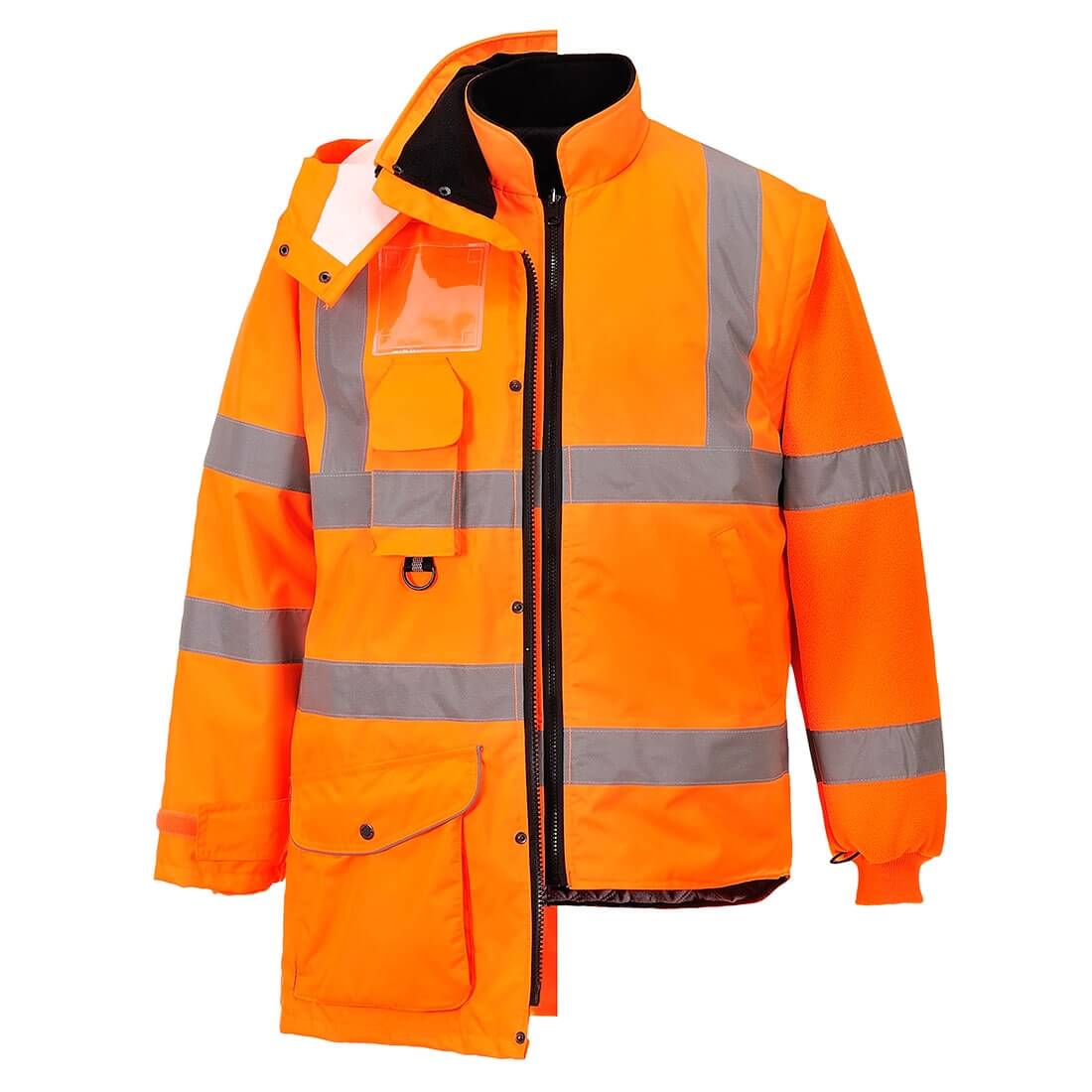 Hi-Vis 7-in-1 Traffic Jacket GO/RT - Safetywear