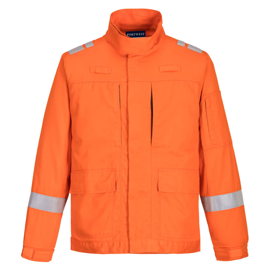 Bizflame Plus Lightweight Stretch Panelled Jacket - Safetywear