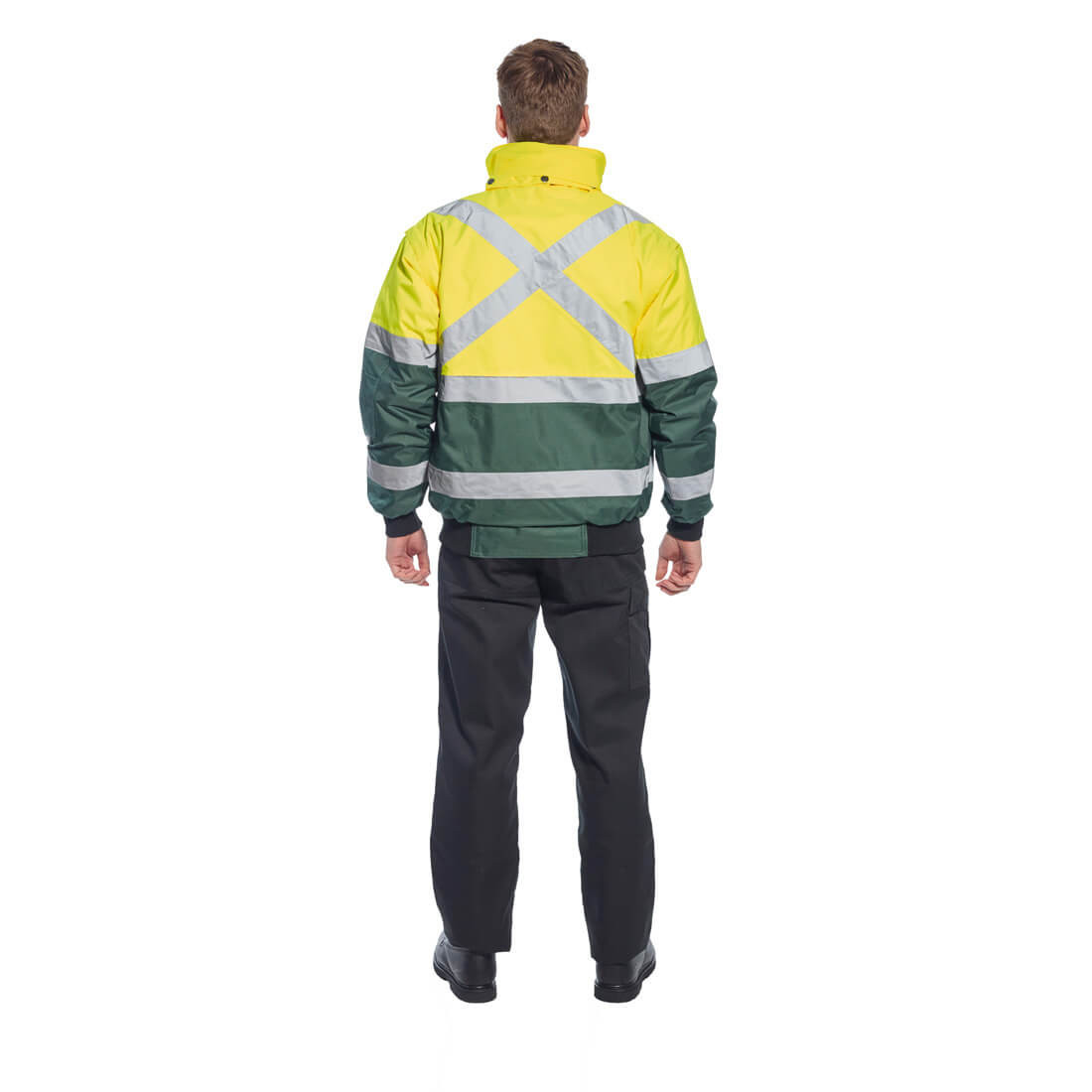 X Hi-Vis Bomber Jacket - Safetywear