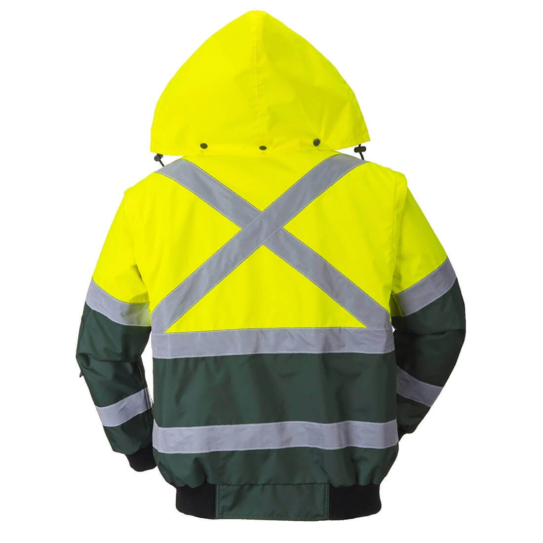 X Hi-Vis Bomber Jacket - Safetywear