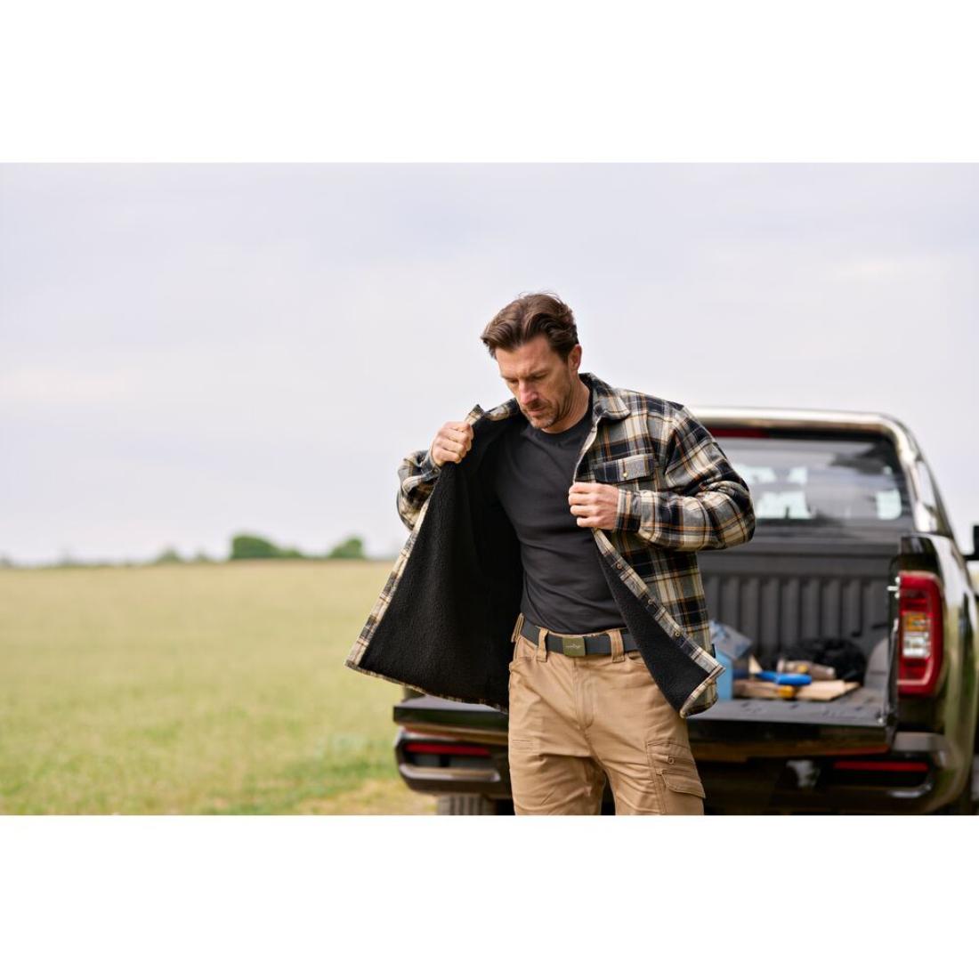 Chemise à carreaux doublée sherpa KA3 - Les vêtements de protection