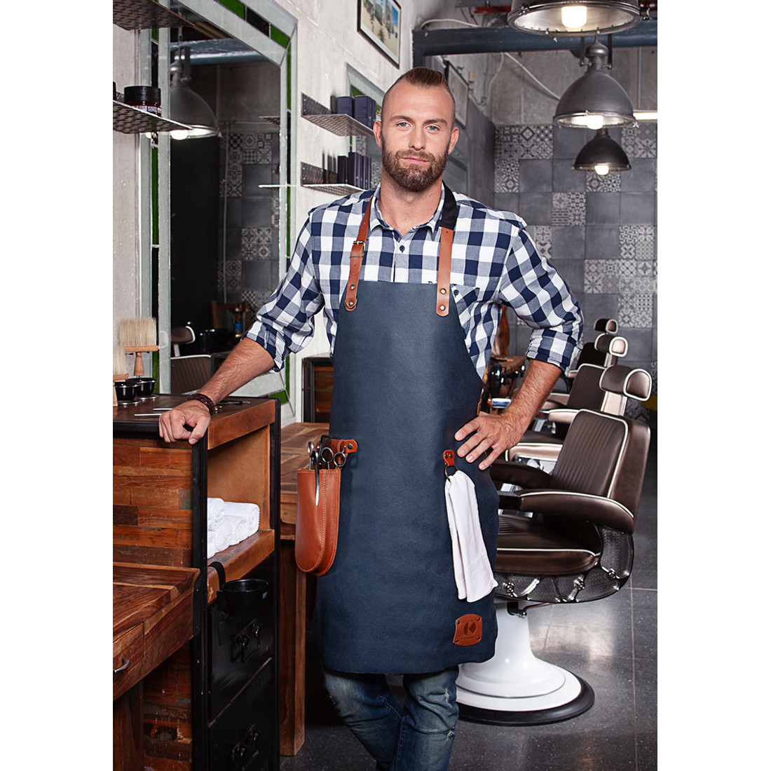 Leather Bib Apron - Safetywear