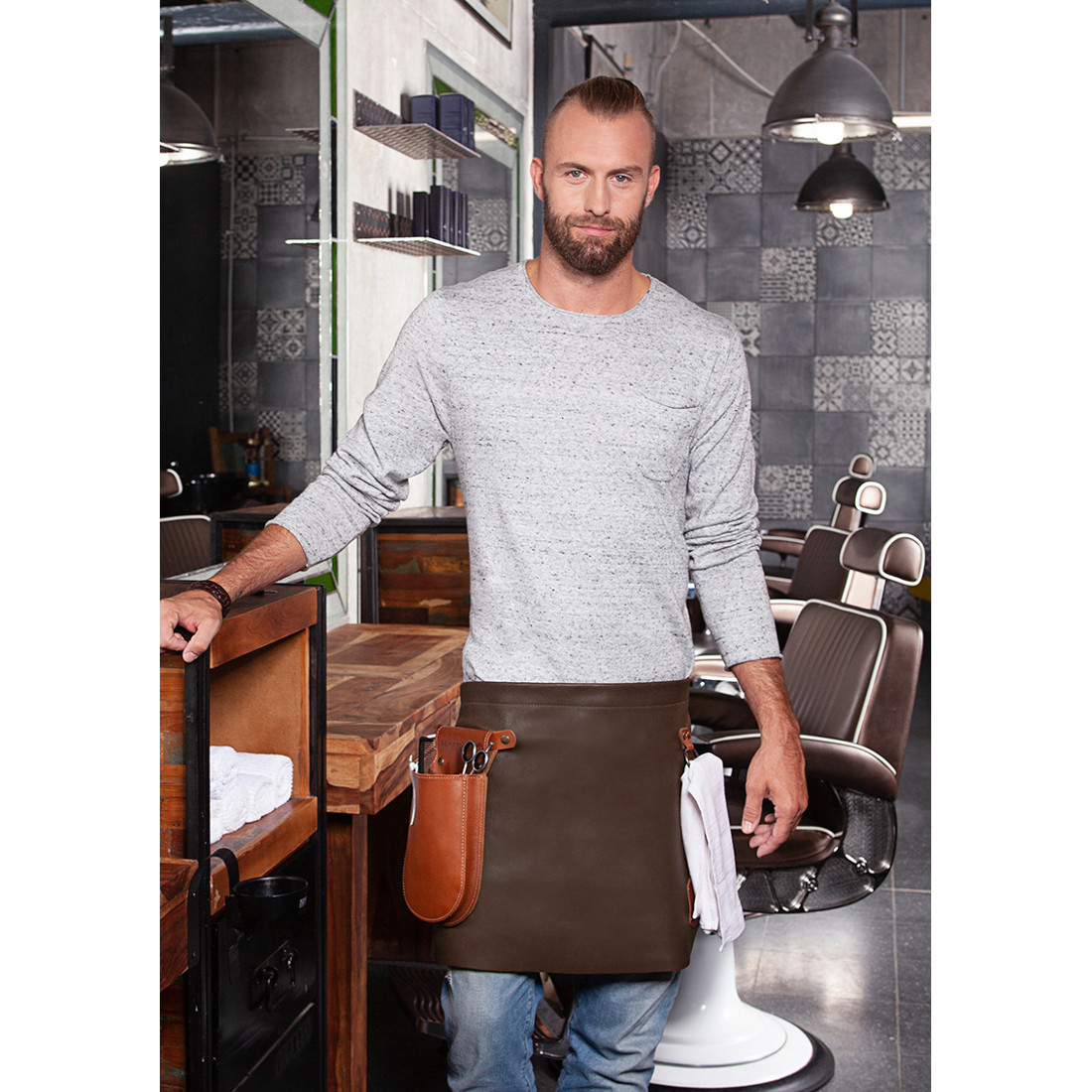 Leather Waist Apron - Ropa de protección