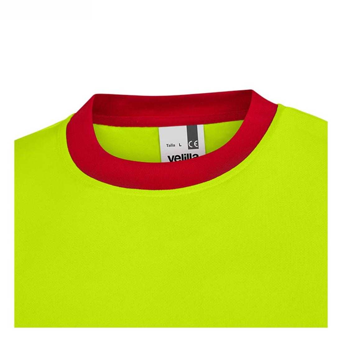 Tricou HiVis bicolor din poliester reciclat cu benzi segmentate - Imbracaminte de protectie