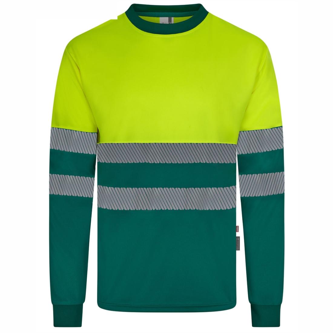 Tricou HiVis bicolor din poliester reciclat cu benzi segmentate - Imbracaminte de protectie