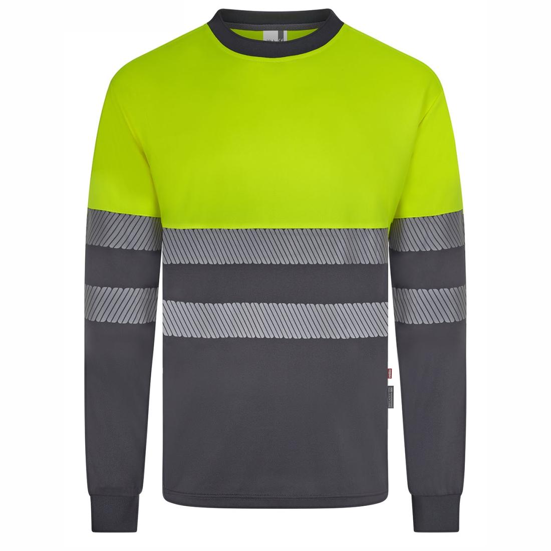 Tricou HiVis bicolor din poliester reciclat cu benzi segmentate - Imbracaminte de protectie