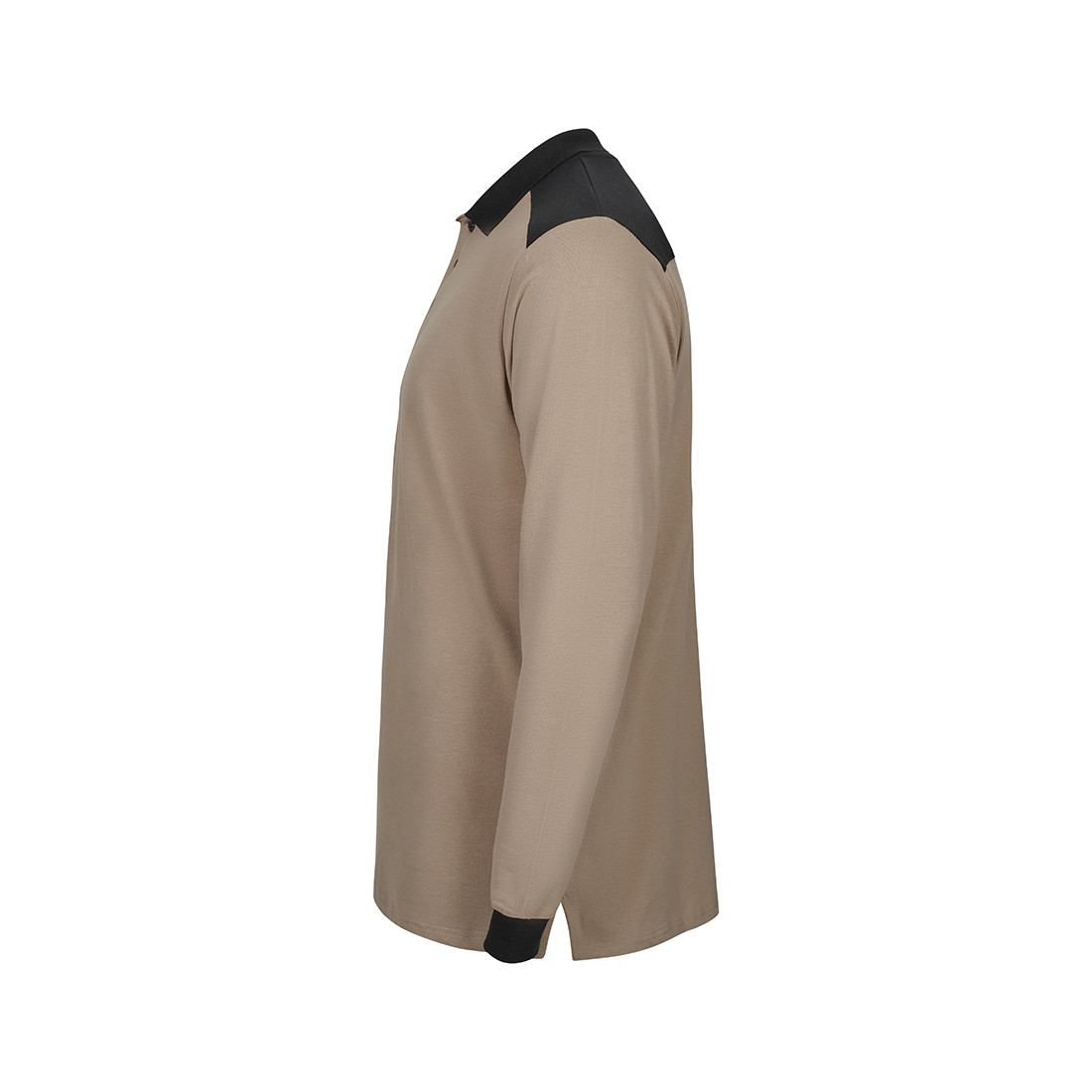Long sleeve two-tone stretch Polo Shirt - Safetywear Long sleeve two-tone stretch Polo Shirt - Safetywear