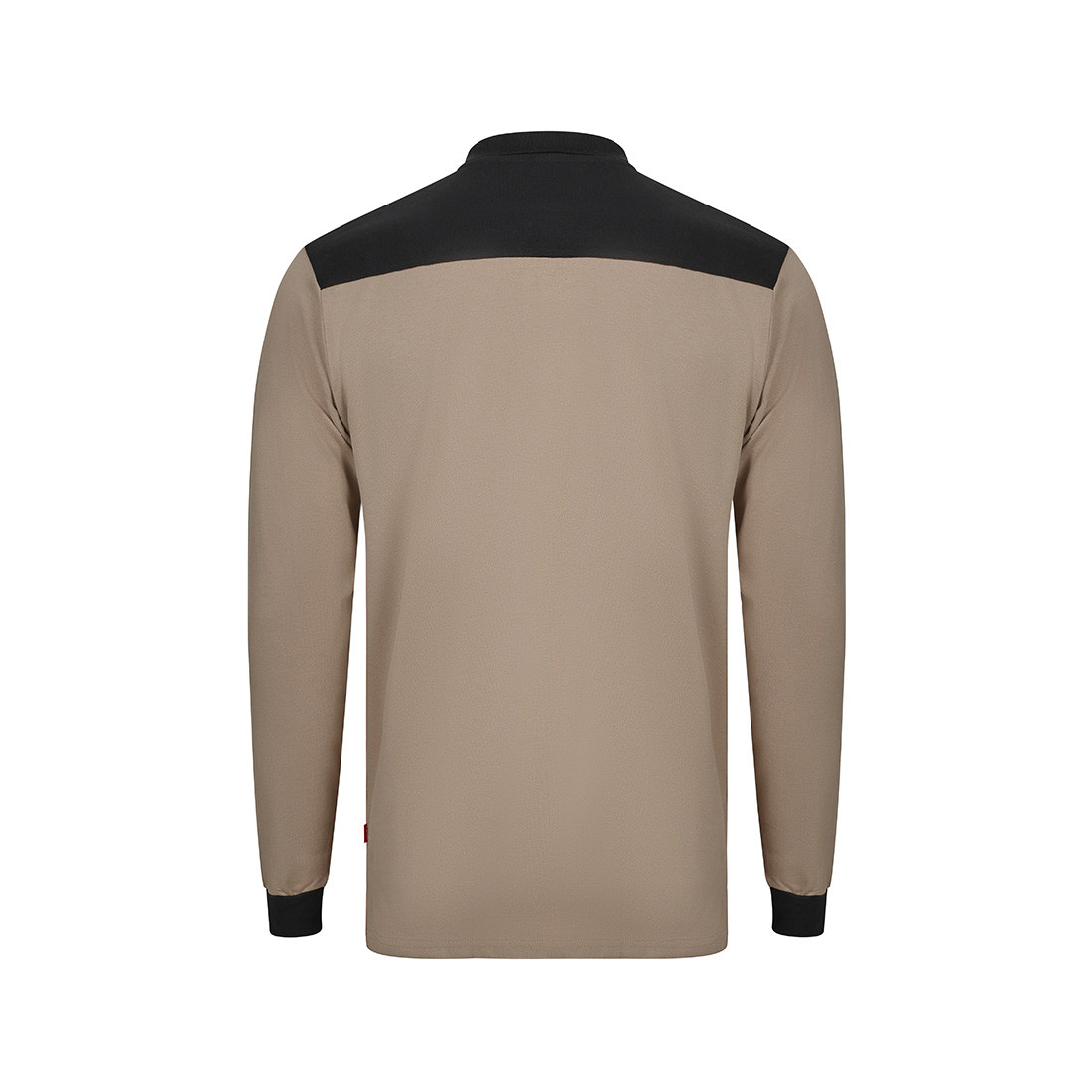 Long sleeve two-tone stretch Polo Shirt - Safetywear Long sleeve two-tone stretch Polo Shirt - Safetywear