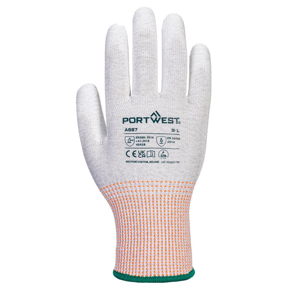 LR13 ESD PU Palm Glove - Personal protection