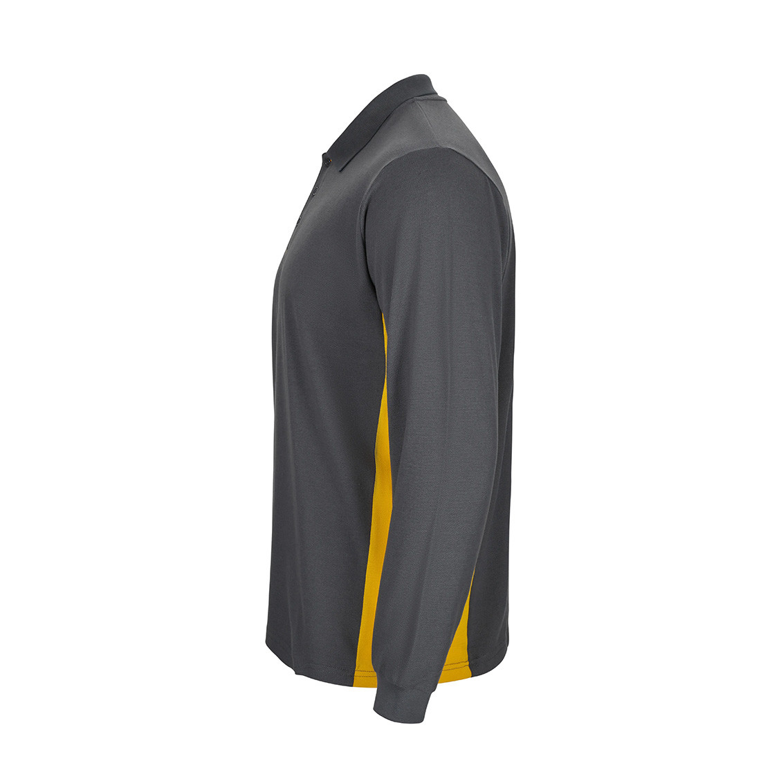 Zweifarbiges Poloshirt, Langarm - Arbeitskleidung Zweifarbiges Poloshirt, Langarm - Arbeitskleidung