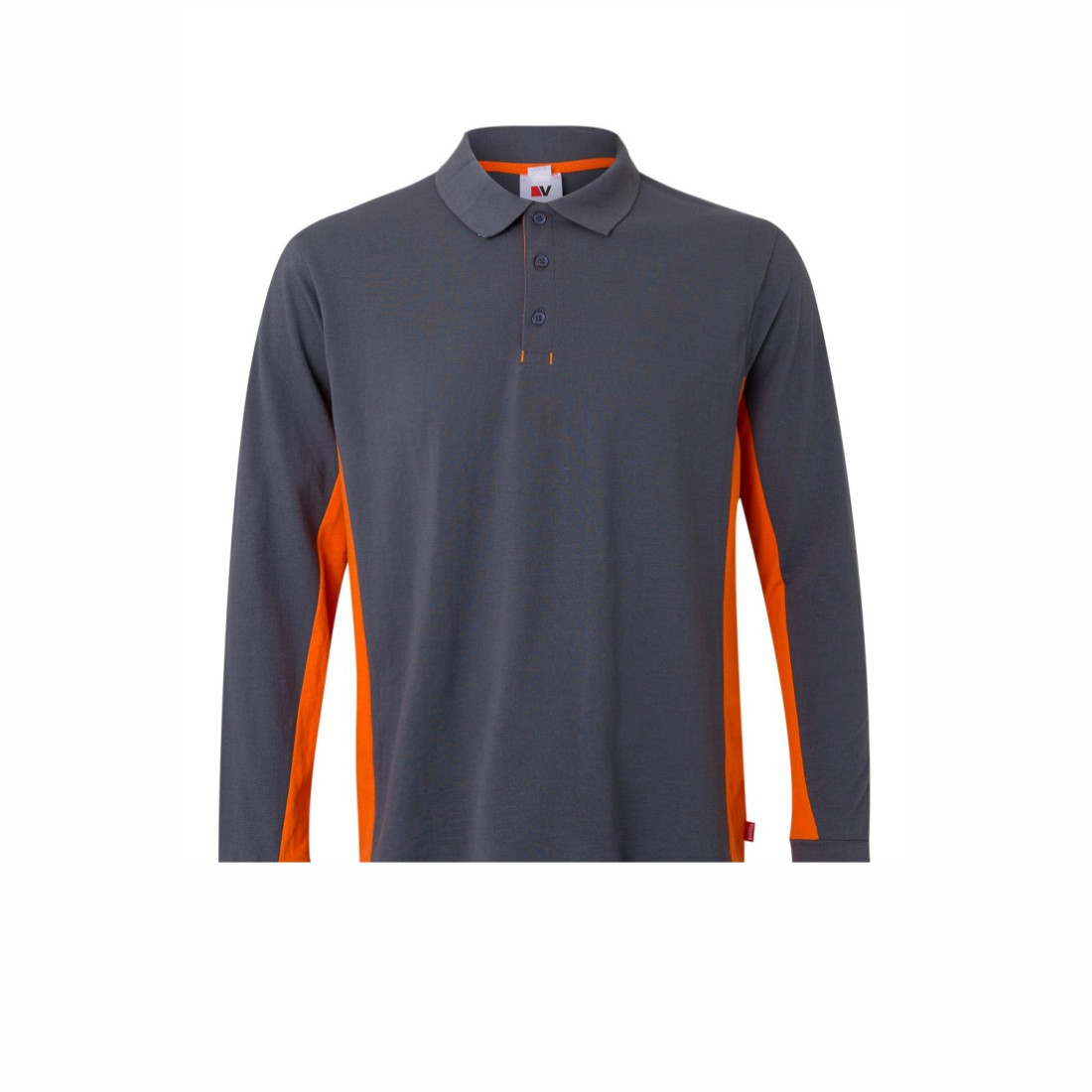 Zweifarbiges Poloshirt, Langarm - Arbeitskleidung Zweifarbiges Poloshirt, Langarm - Arbeitskleidung