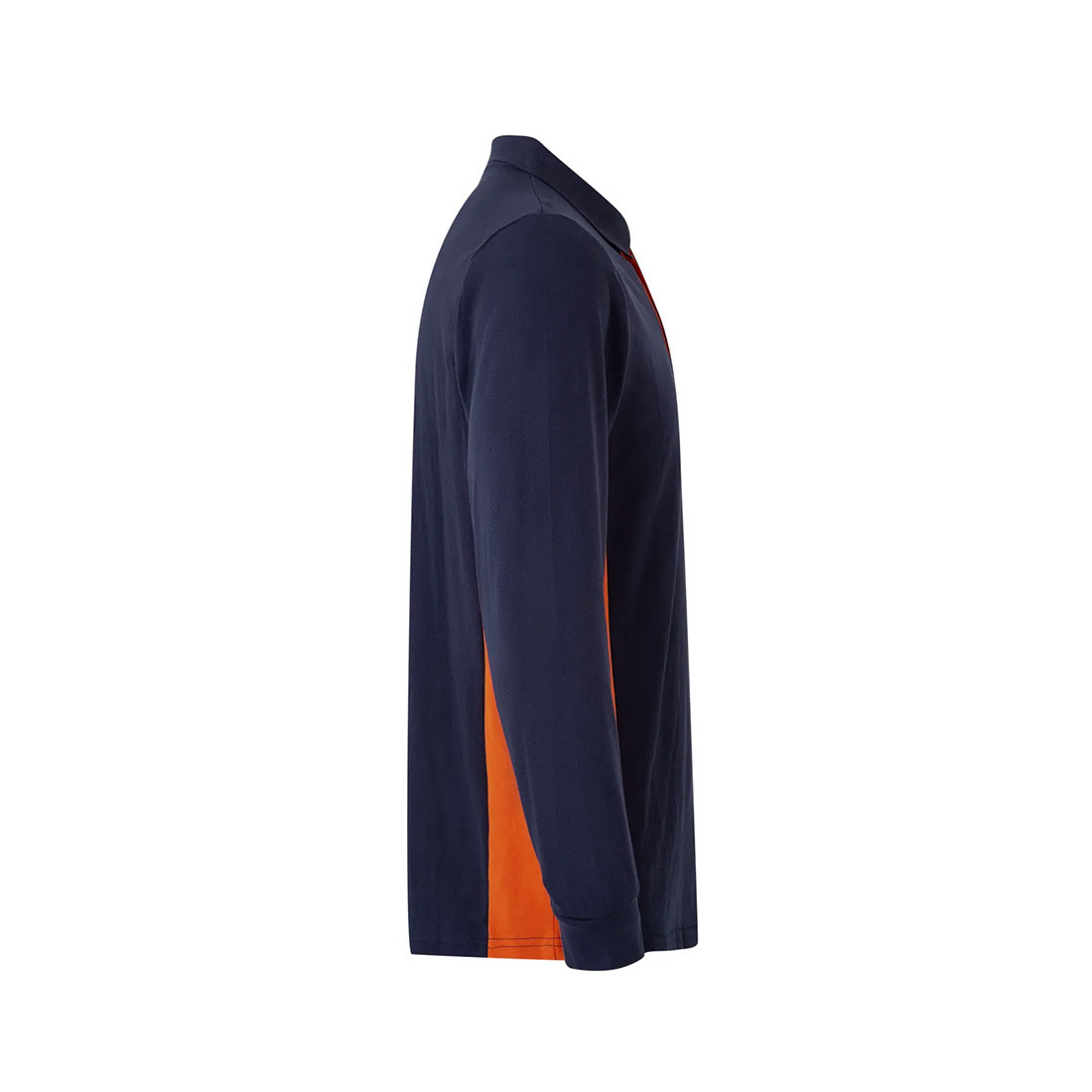 Zweifarbiges Poloshirt, Langarm - Arbeitskleidung Zweifarbiges Poloshirt, Langarm - Arbeitskleidung
