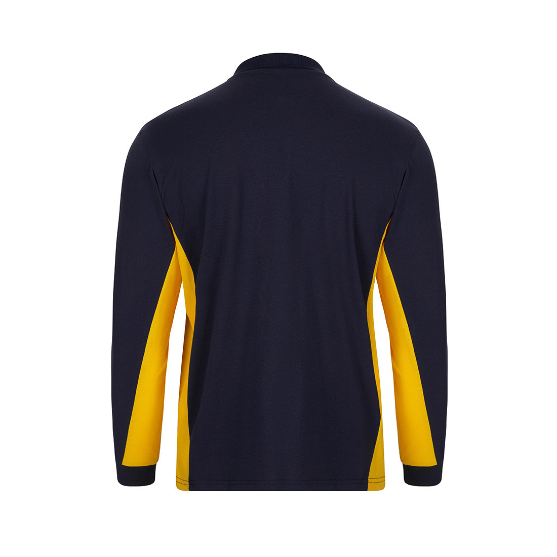 Zweifarbiges Poloshirt, Langarm - Arbeitskleidung Zweifarbiges Poloshirt, Langarm - Arbeitskleidung