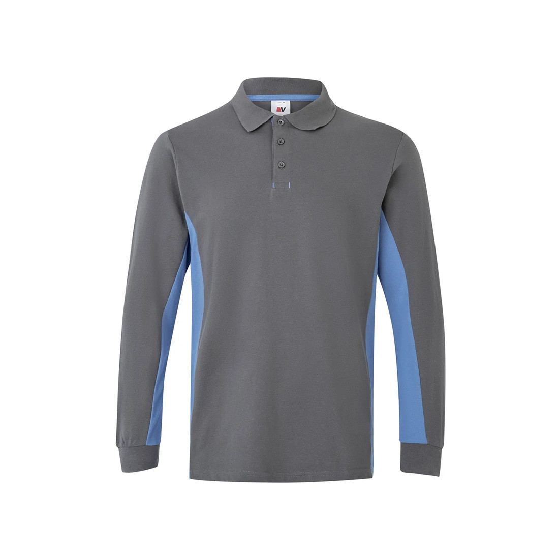 Zweifarbiges Poloshirt, Langarm - Arbeitskleidung Zweifarbiges Poloshirt, Langarm - Arbeitskleidung