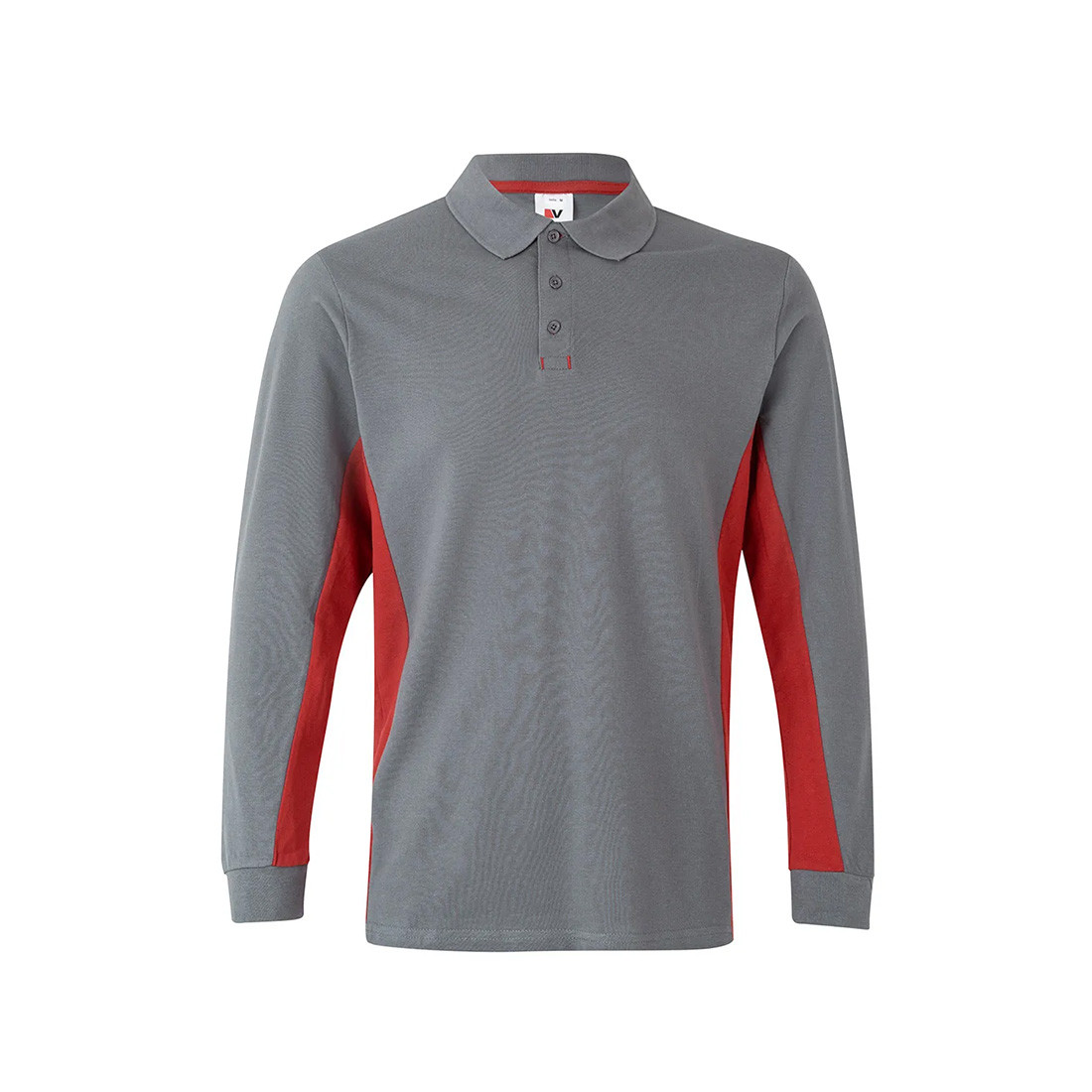 Zweifarbiges Poloshirt, Langarm - Arbeitskleidung Zweifarbiges Poloshirt, Langarm - Arbeitskleidung