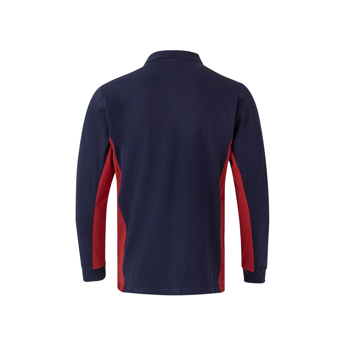 Zweifarbiges Poloshirt, Langarm - Arbeitskleidung Zweifarbiges Poloshirt, Langarm - Arbeitskleidung