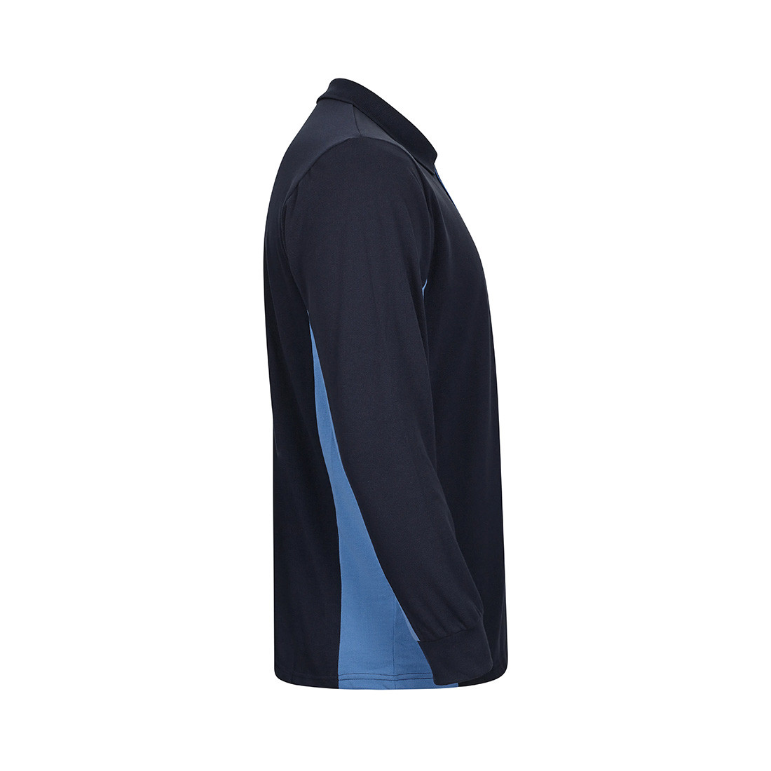 Zweifarbiges Poloshirt, Langarm - Arbeitskleidung Zweifarbiges Poloshirt, Langarm - Arbeitskleidung
