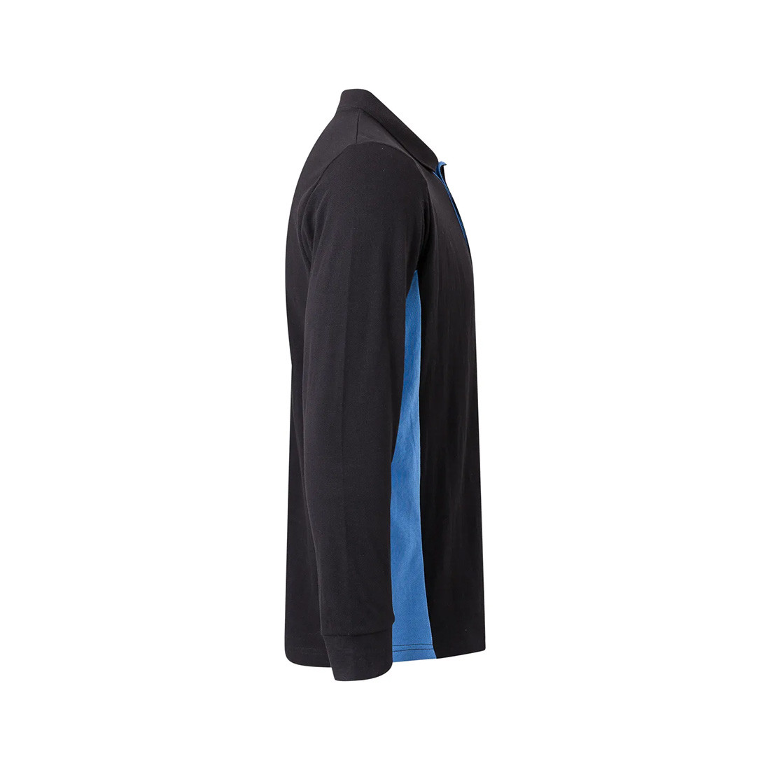 Zweifarbiges Poloshirt, Langarm - Arbeitskleidung Zweifarbiges Poloshirt, Langarm - Arbeitskleidung