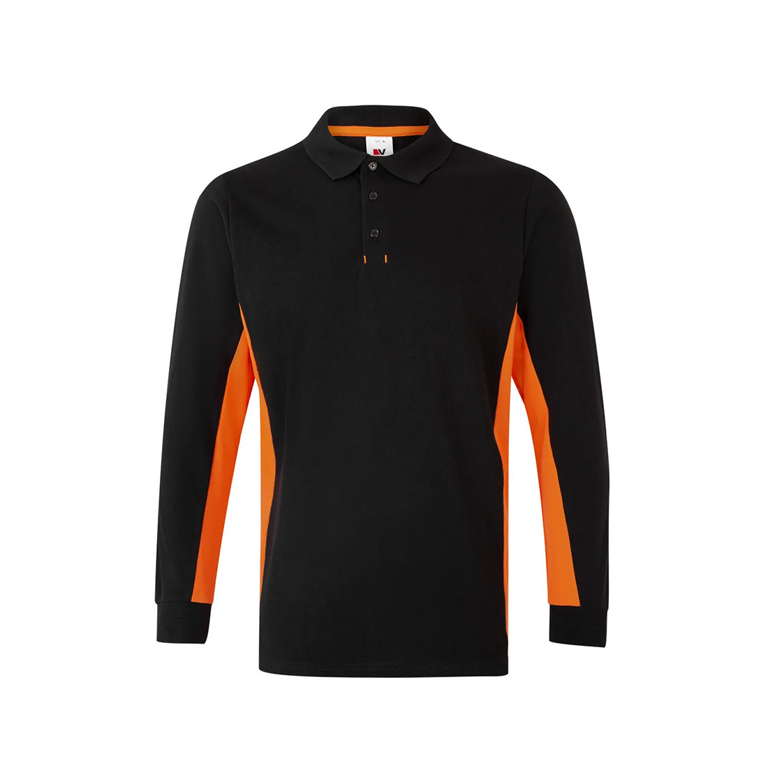 Zweifarbiges Poloshirt, Langarm - Arbeitskleidung Zweifarbiges Poloshirt, Langarm - Arbeitskleidung