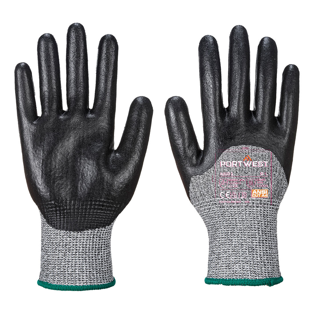 Cut 5 3/4 Nitrile Foam Glove - Personal protection Cut 5 3/4 Nitrile Foam Glove - Personal protection