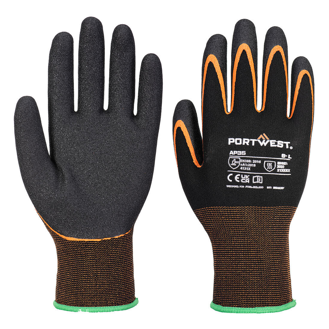 Grip 15 Nitrile Double Palm Glove - Personal protection