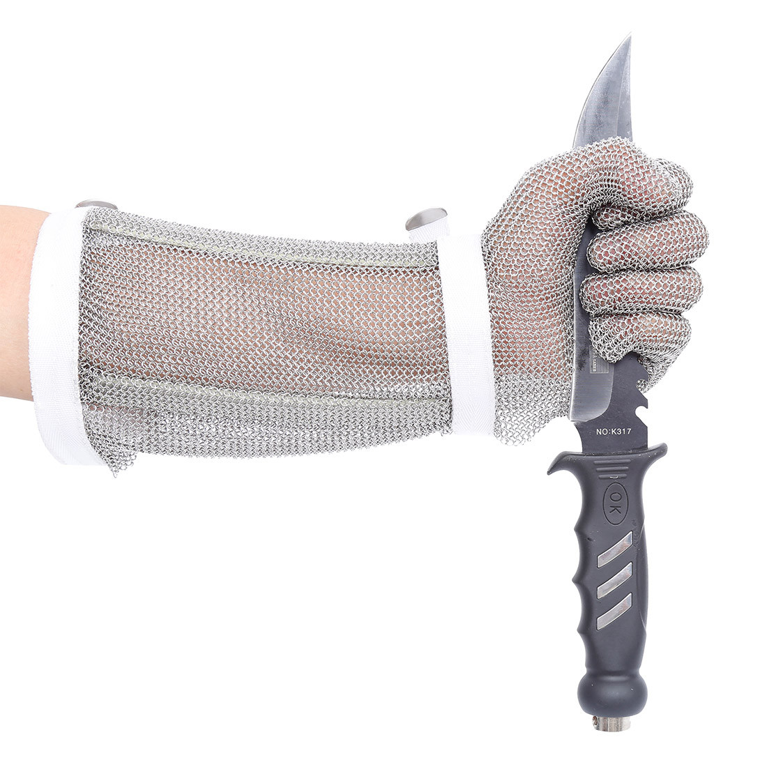 Chainmail Gauntlet 45cm - Personal protection