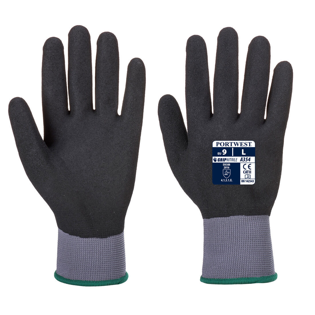 DermiFlex Ultra Pro Handschuh - PU/Nitrilk beschichtet - Arbeitschutz