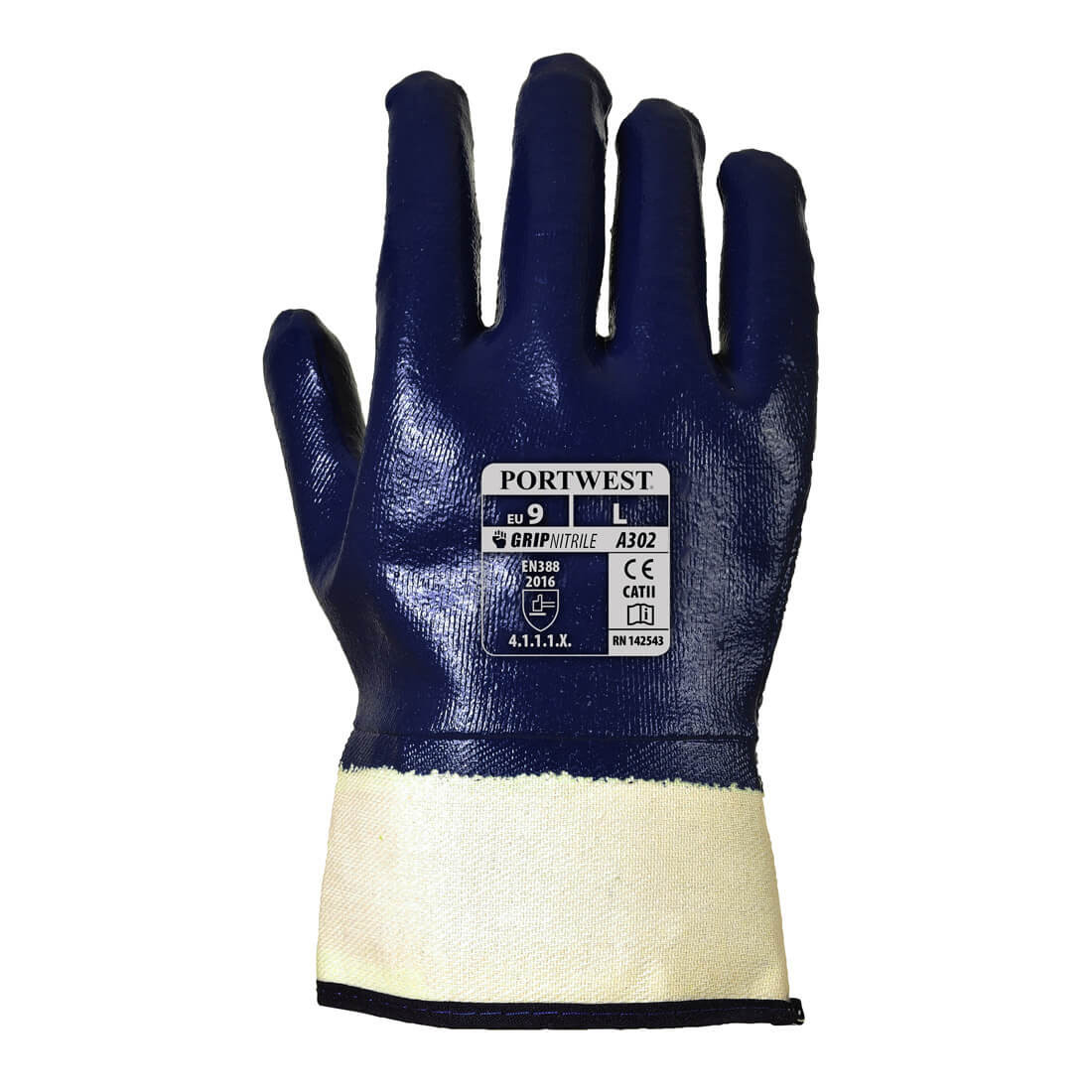 Fully Dipped Nitrile Safety Glove - Personal protection